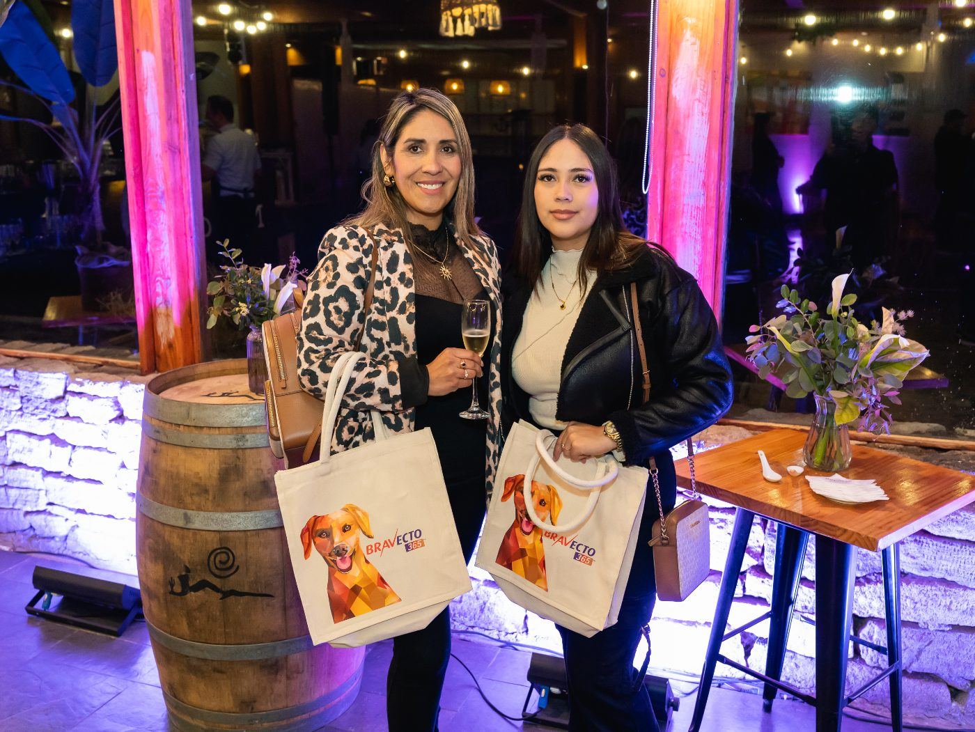 Invitadas en el evento Bravecto 365