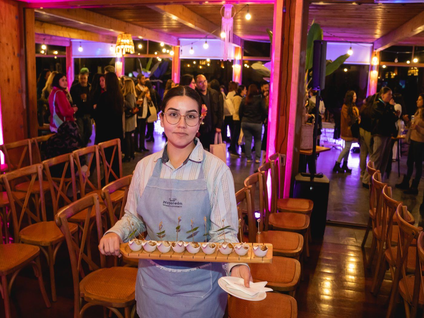Servicio de canapés Napoleón