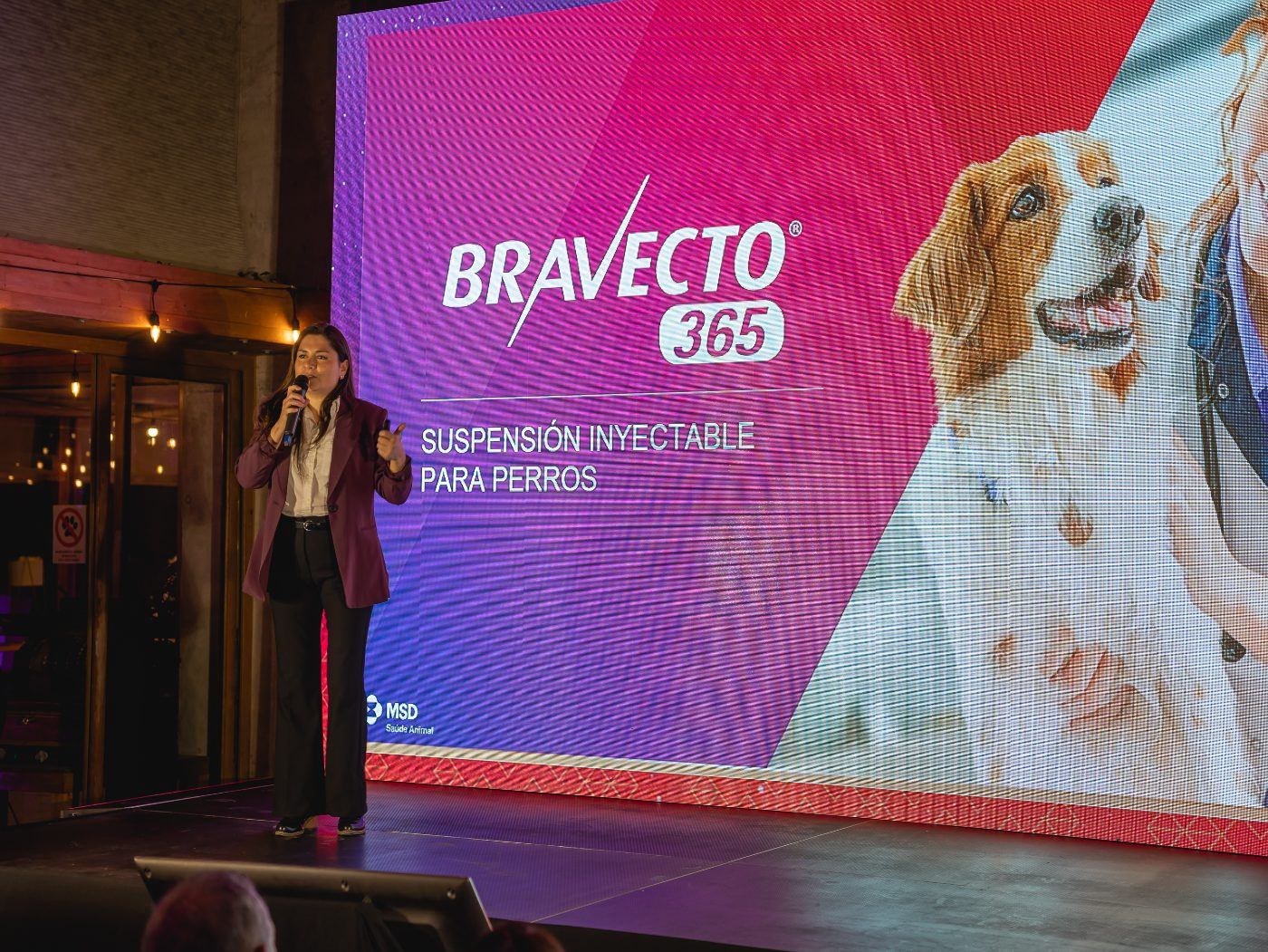 Presentación de producto Bravecto 365