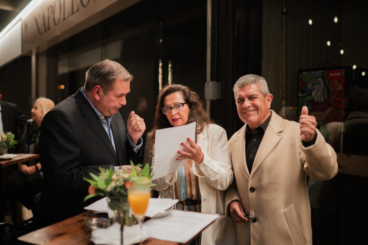 Invitados de la inauguración
