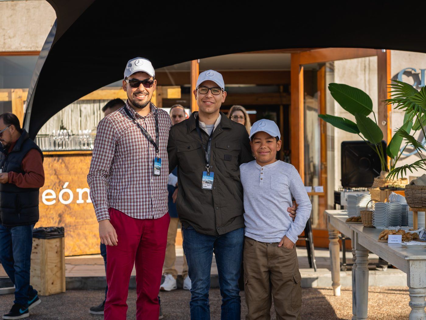 Invitados en el evento